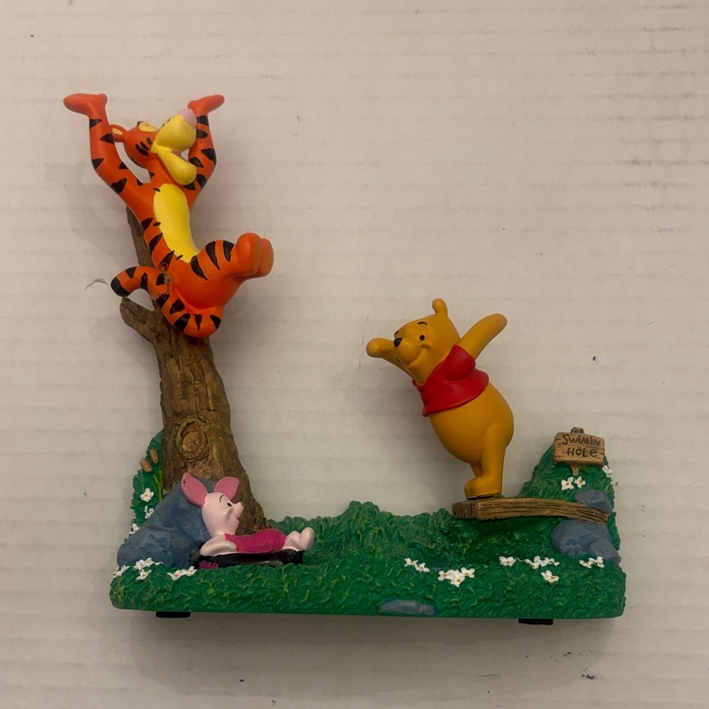 Disney Pooh & Tigger Figurine Playset - Yellow, Orange, Red, Pink, Green pi Fran